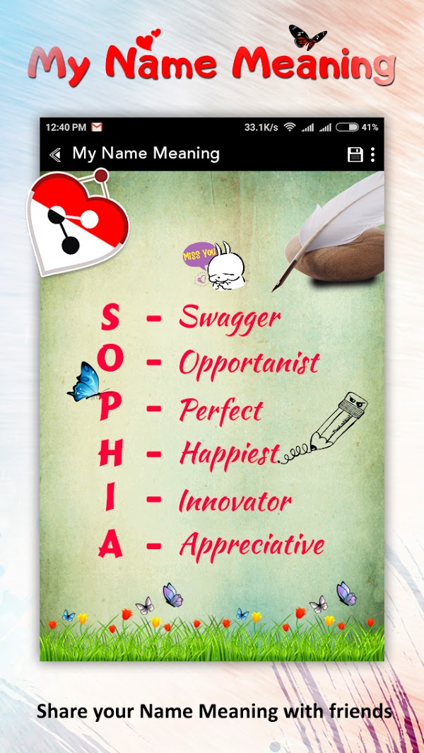 My Name Meaning Screenshots 6