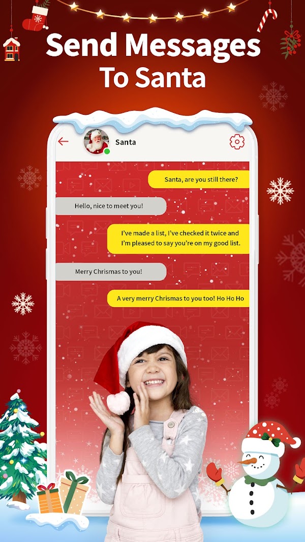Santa Prank Call: Fake video لقطات الشاشة 3