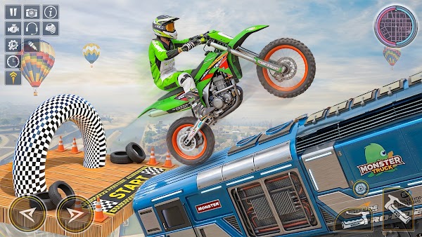 Fahrrad-Stunts-Spiele: Rennen Screenshots 6