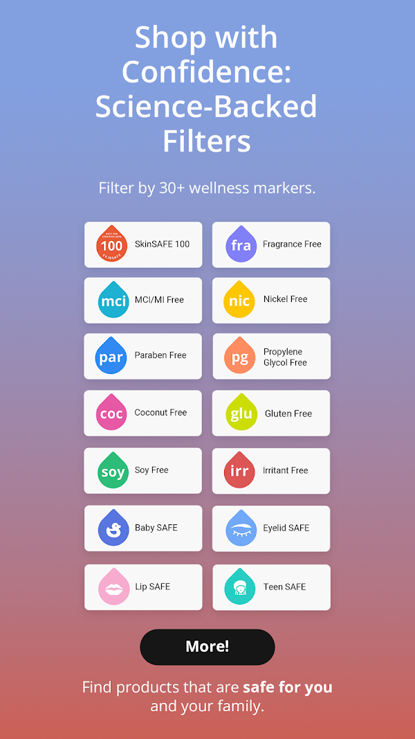 SkinSAFE: Ingredient Scanner Capturas de tela 4