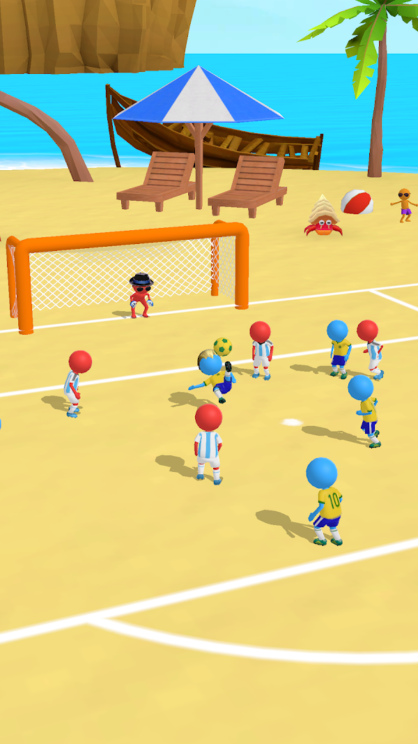 Super Goal -Strichmann Fußball Screenshots 2