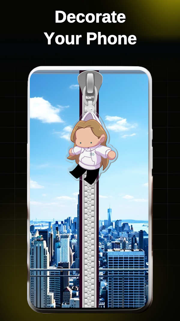 Zipper Lock Screen - ZippyLock Screenshots 6