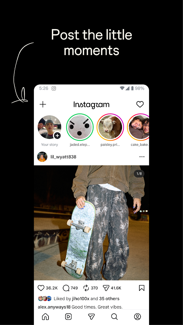 Instagram Capturas de pantalla 5