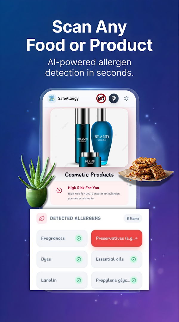 SafeAllergy - Allergen Scanner Screenshots 2