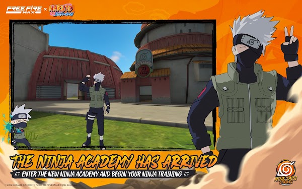 Free Fire MAX x NARUTO स्क्रीनशॉट 7