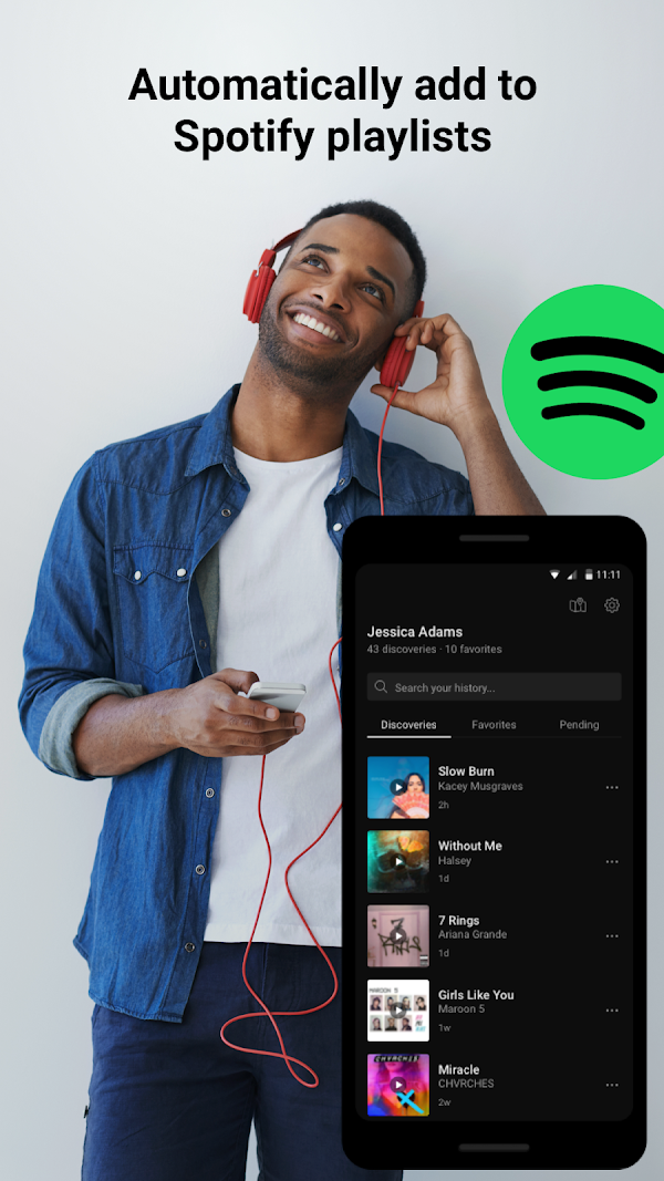 SoundHound - Music Discovery スクリーンショット 4