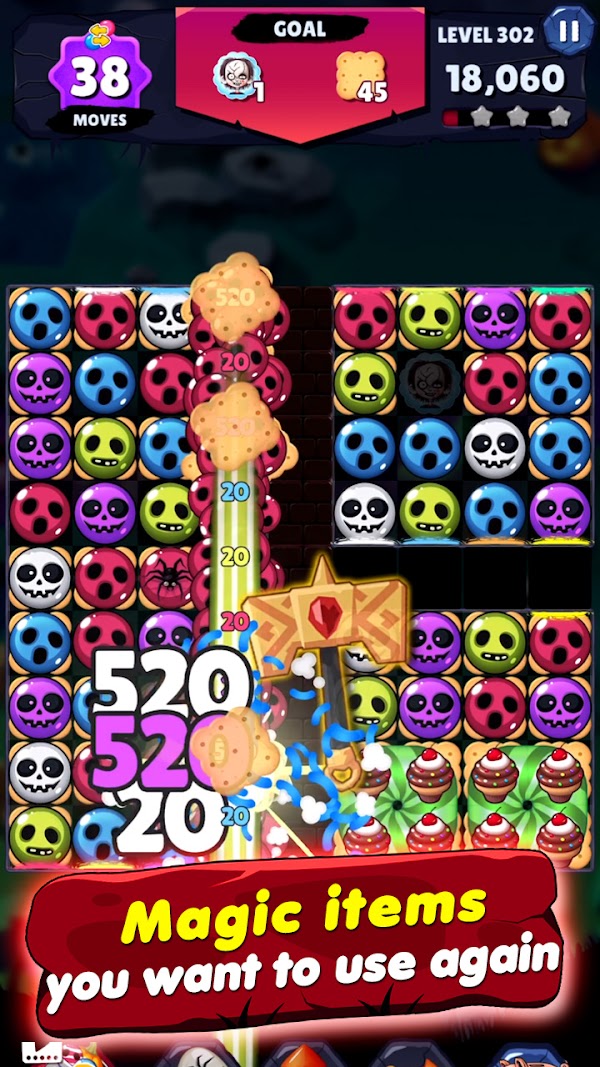 Witch Match Puzzle: Halloween Screenshots 5