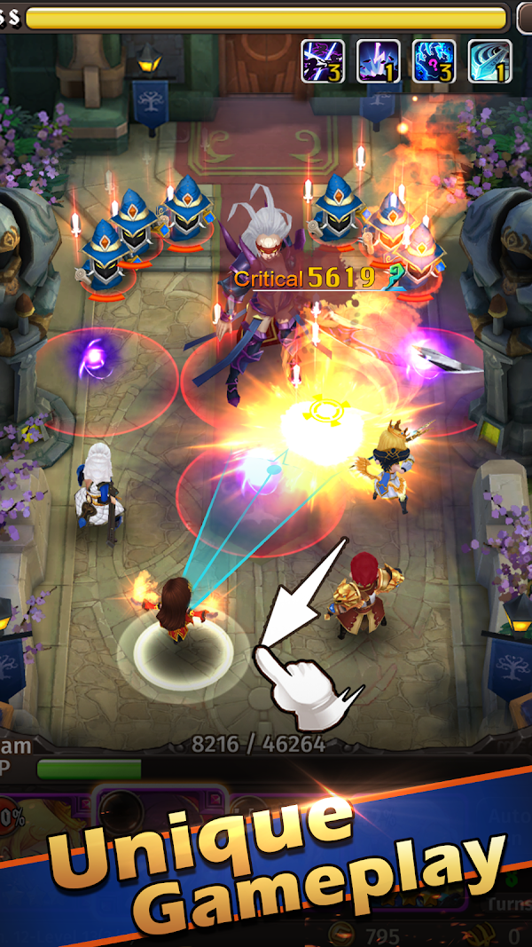 Hyper Heroes: Marble-Like RPG Screenshots 1