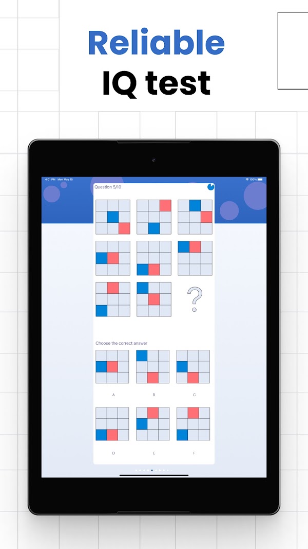 IQ Test - IQ Arena Capturas de pantalla 5