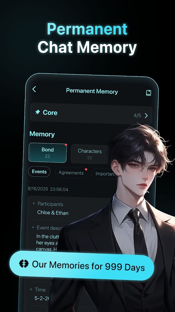 PolyBuzz -Talk to AI Character Screenshots 4