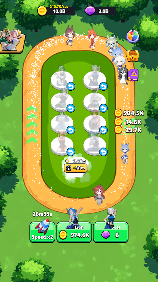 Merge Race Girl Screenshots 2