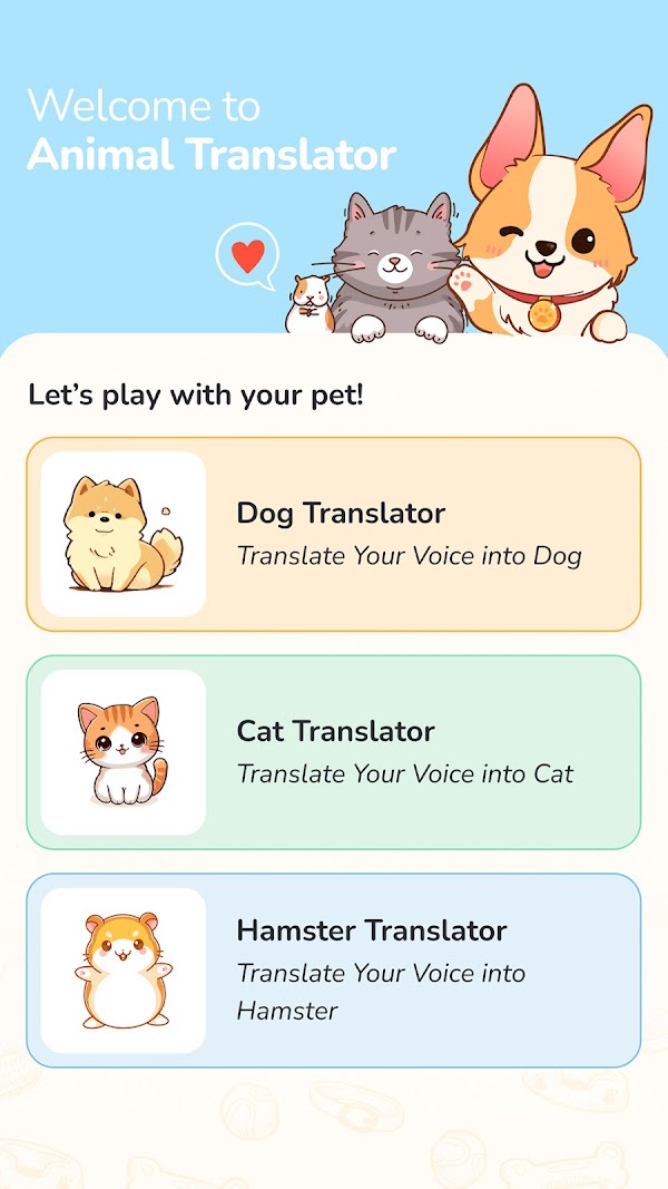 Pets Translator: Dog & Cat Screenshots 1