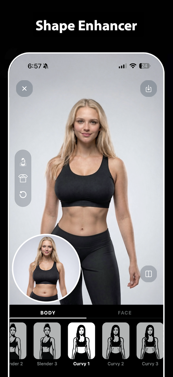 GigaBody: AI Muscle filter Screenshots 4