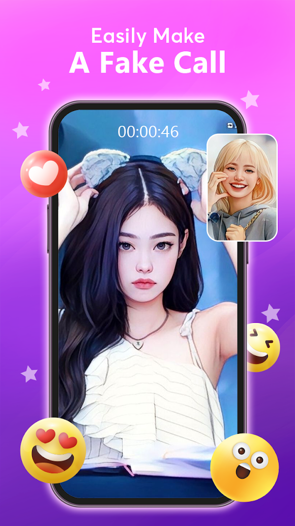 Idol Prank Video Call & Chat スクリーンショット 2