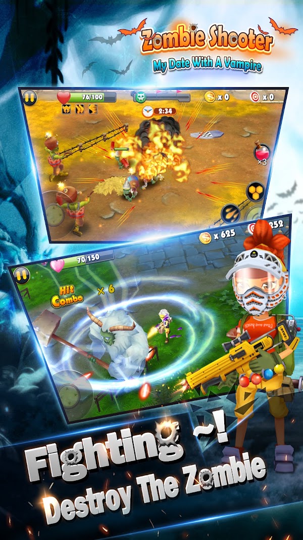 Zombie Shooter - Zombie.io لقطات الشاشة 1