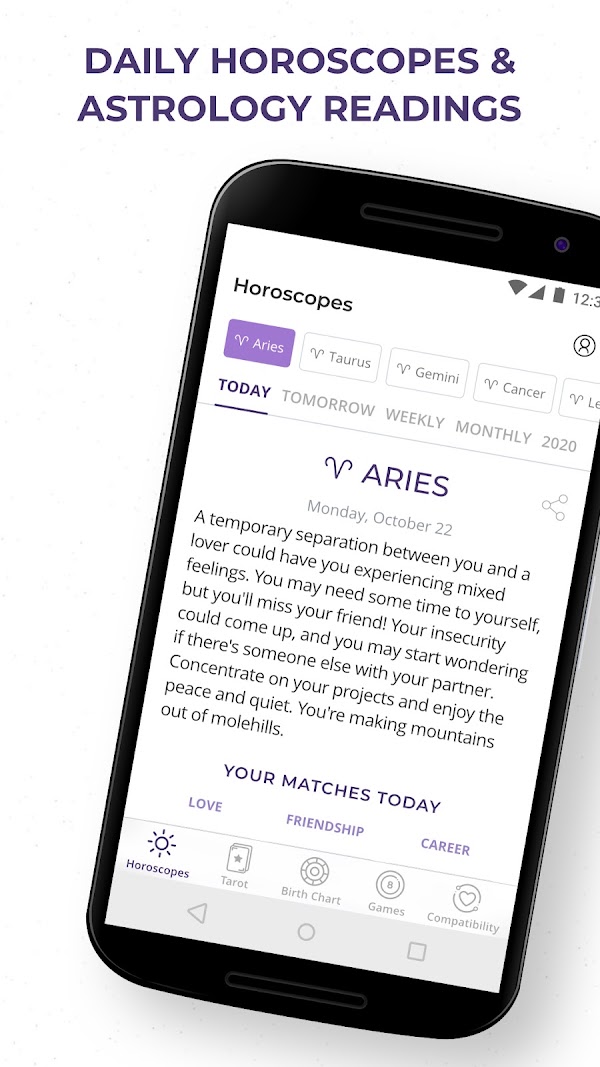 Sun Signs: Horoscopes لقطات الشاشة 1
