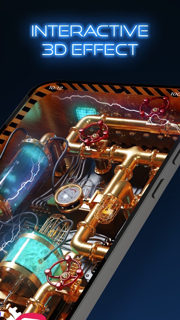 Fondos 3D Steampunk Energy Capturas de pantalla 2