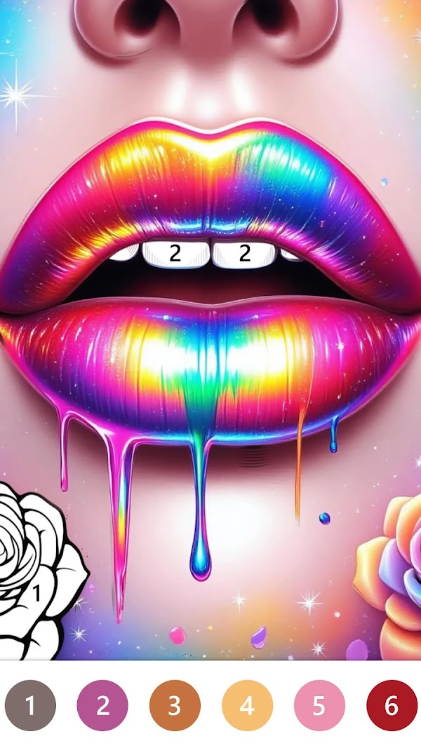 Macabre Color Paint By Number Capturas de pantalla 1