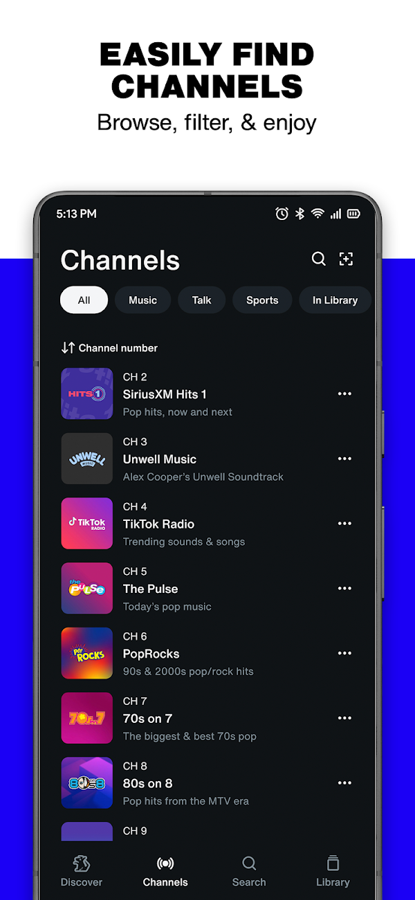 SiriusXM: Music, Sports & Talk स्क्रीनशॉट 8