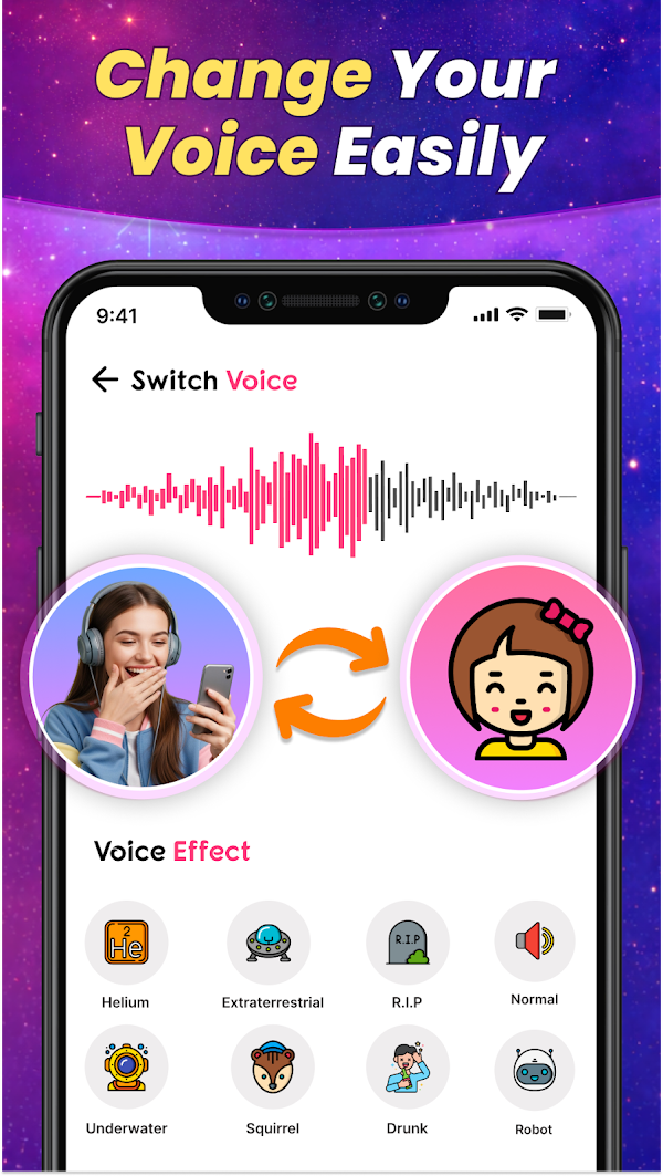 Reverse Voice - Voice Changer Screenshots 7