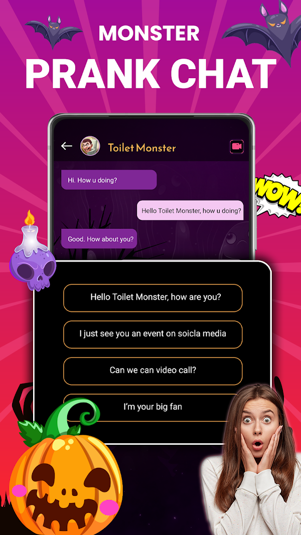 Monster Call: Prank Video Call Screenshots 8