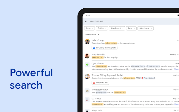 Google Chat Screenshots 12