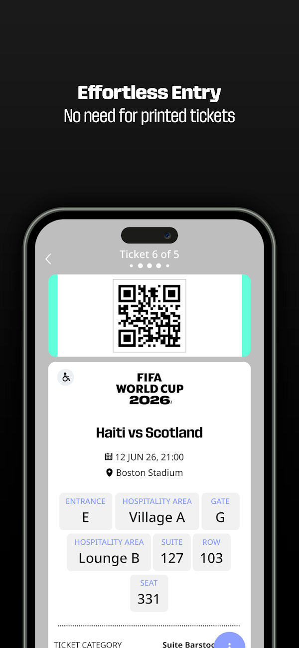 FWC2026 Mobile Tickets Screenshots 3