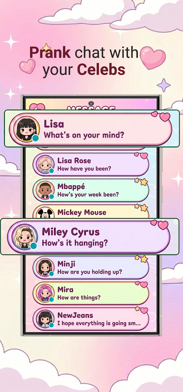 Idol Prank Video Call & Chat Screenshots 2