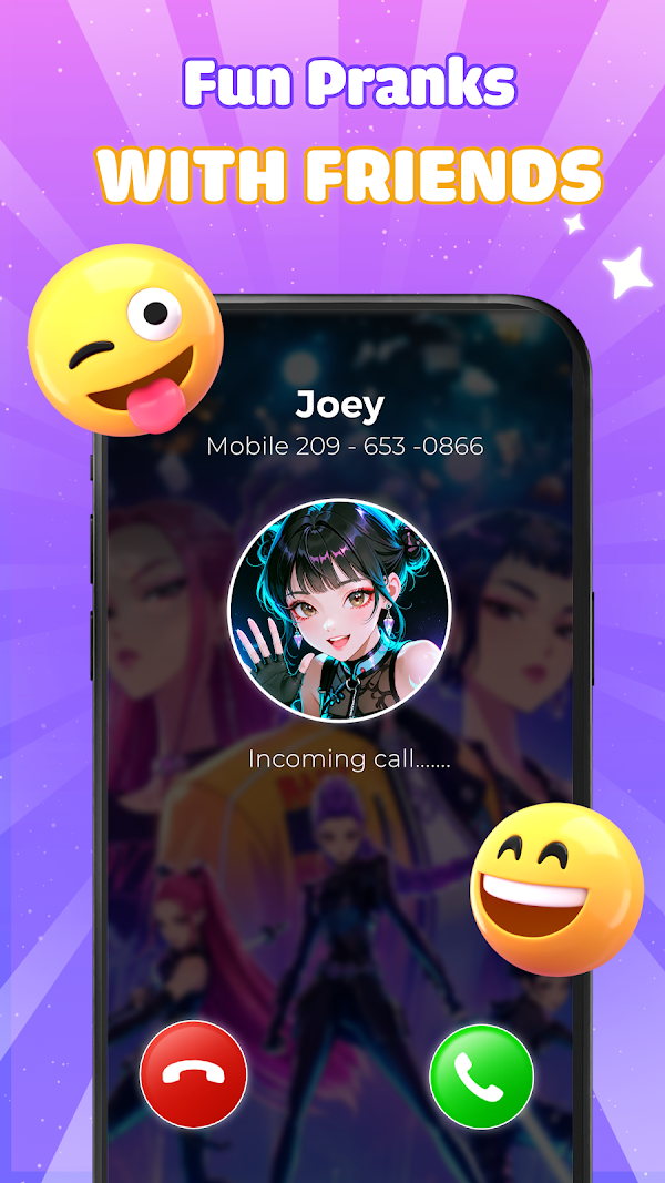 Idol Prank Call - Video & Chat لقطات الشاشة 3