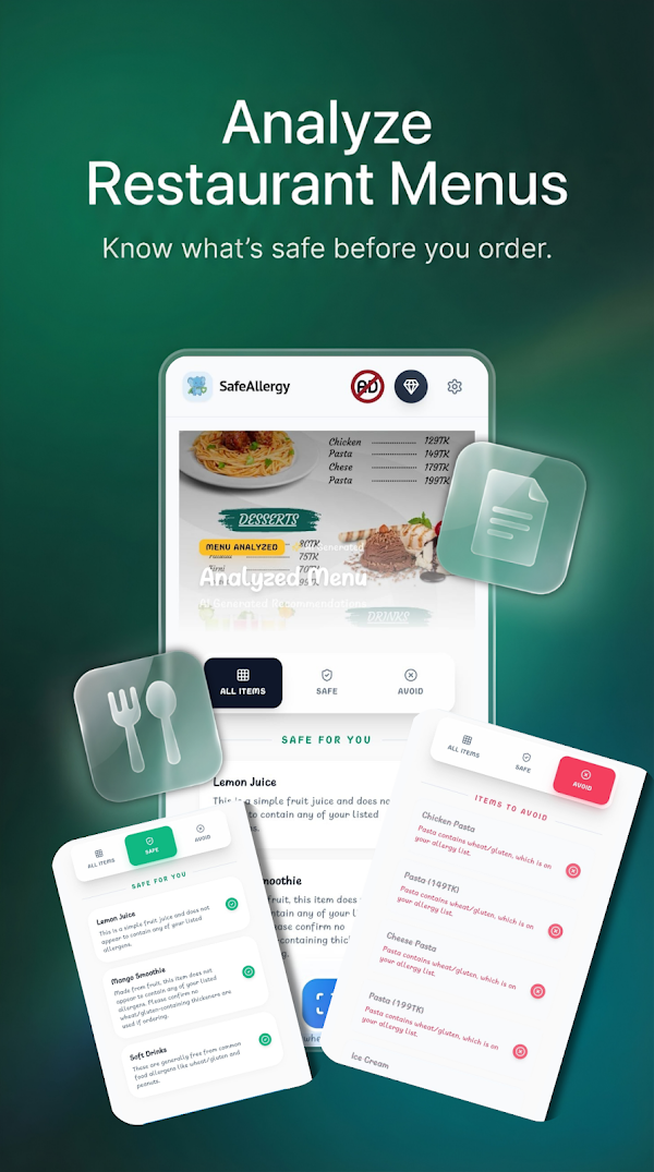 SafeAllergy - Allergen Scanner Screenshots 3