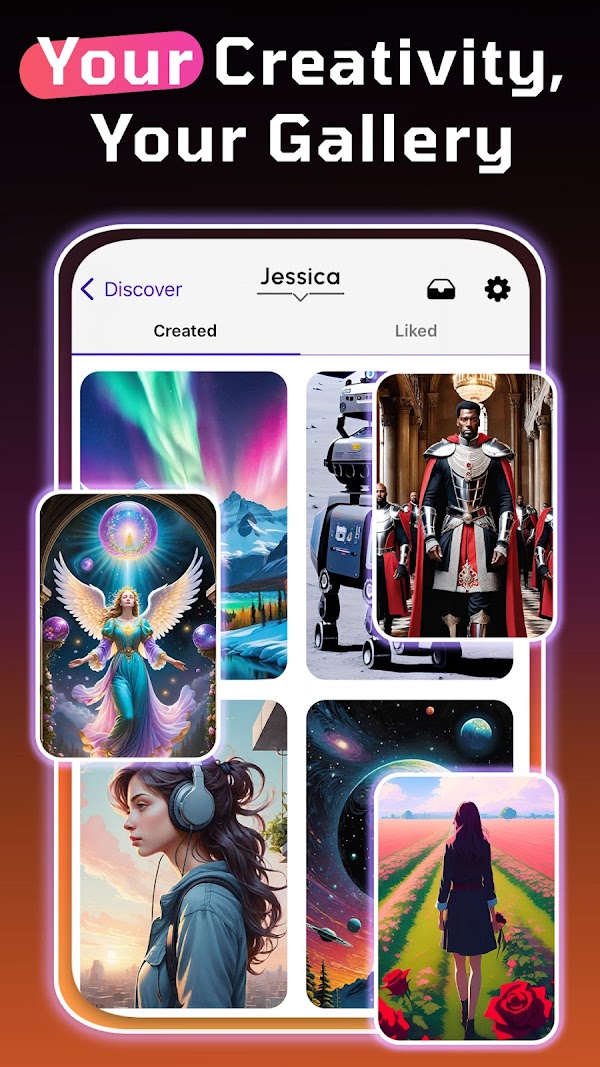 WOMBO Dream - AI Art Generator スクリーンショット 8