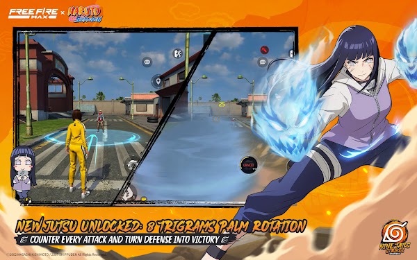 Free Fire MAX x NARUTO स्क्रीनशॉट 4