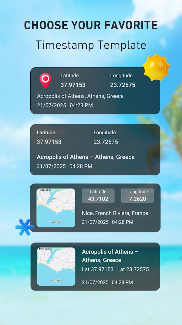 GPS Map Camera - Timestamp Screenshots 5