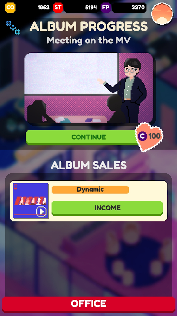 Kpop Idol Simulator لقطات الشاشة 10
