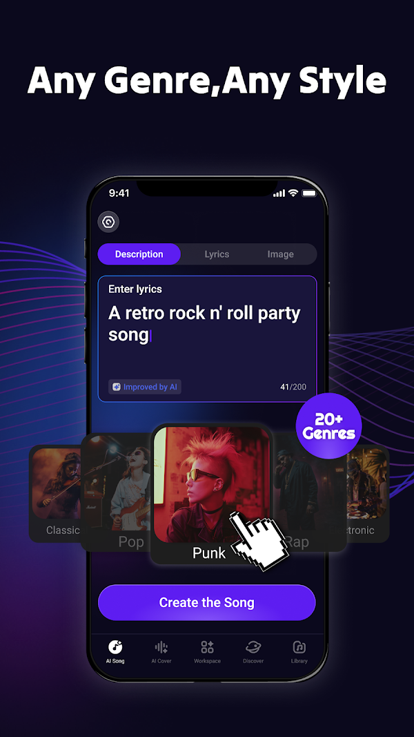 Rythmix: AI Music & Song Maker Screenshots 5