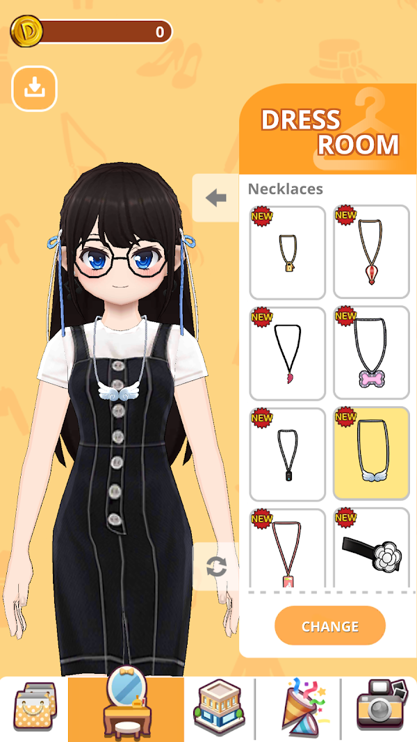 Styling Girl:3D Dress Up Game Screenshots 4
