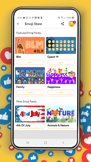 Emoji Home: Make Messages Fun Screenshots 6