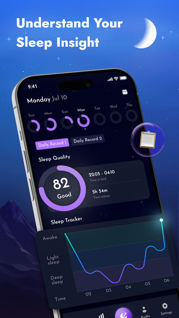 Sleep Tracker: White Noise Screenshots 1