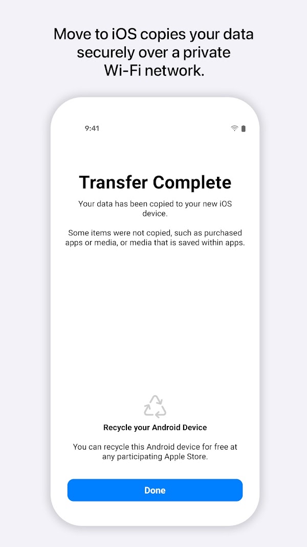 Auf iOS übertragen Screenshots 2