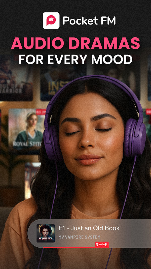 Pocket FM: Audio Dramas Screenshots 1