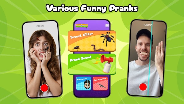 Funny Insect Prank Filter Capturas de pantalla 6