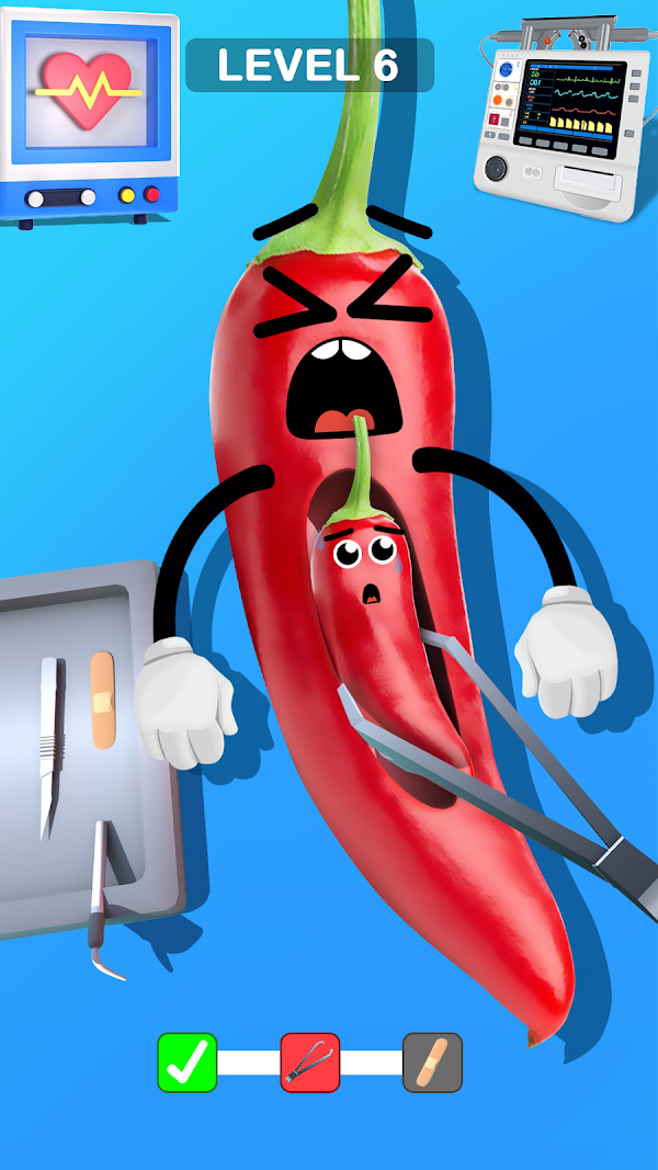 Fruit Hospital: ASMR Games Capturas de tela 1