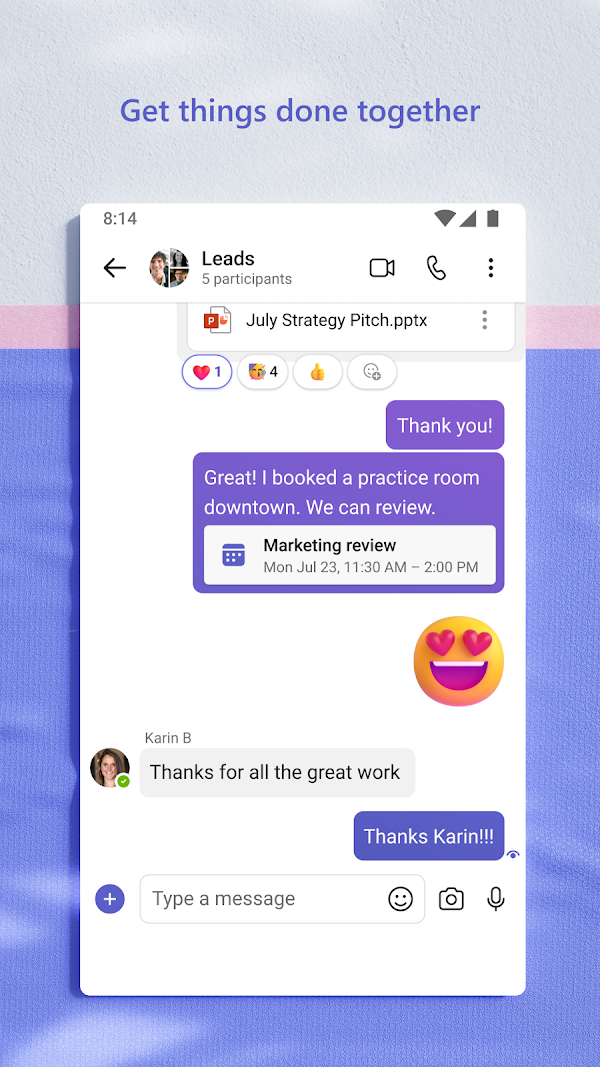 Microsoft Teams Capturas de pantalla 7