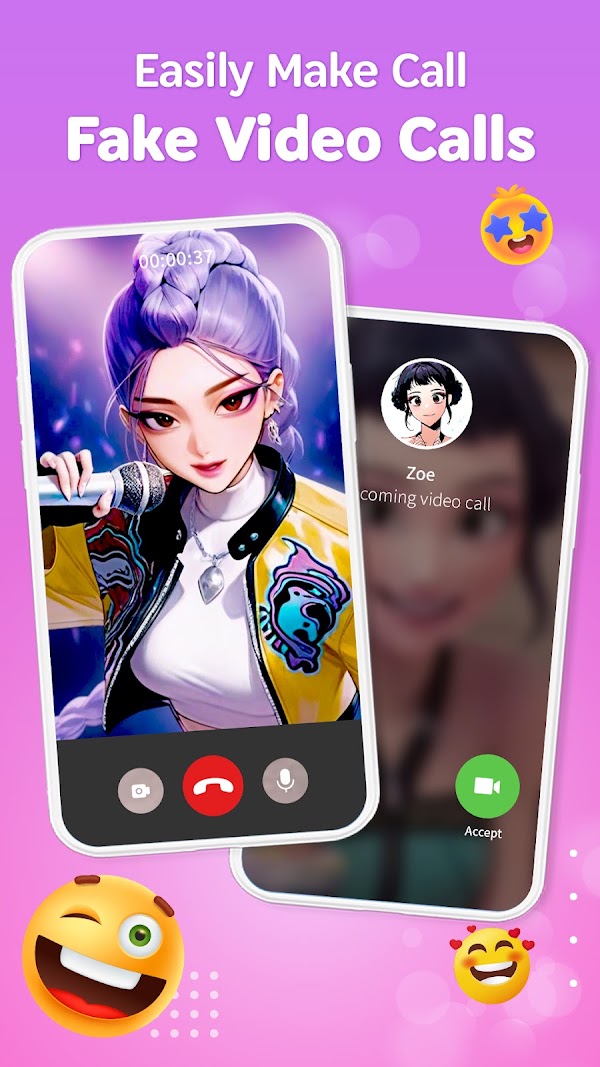 Prank Video Call - Fake Chat لقطات الشاشة 1