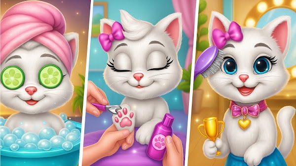 Kitty Daycare Salon Games Screenshots 3