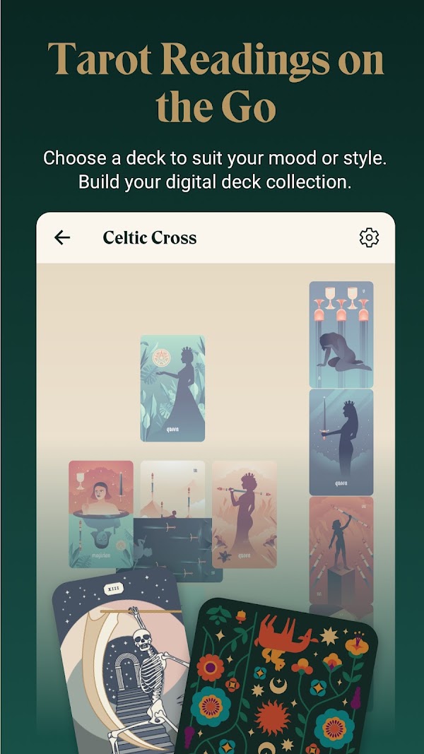Labyrinthos Tarot Cards Capturas de pantalla 1