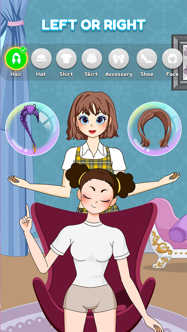 Left or Right: Star Girl Style Capturas de tela 2