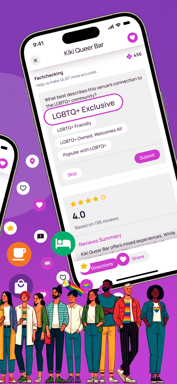 QLIST: LGBTQ+ Map & Guide Screenshots 5