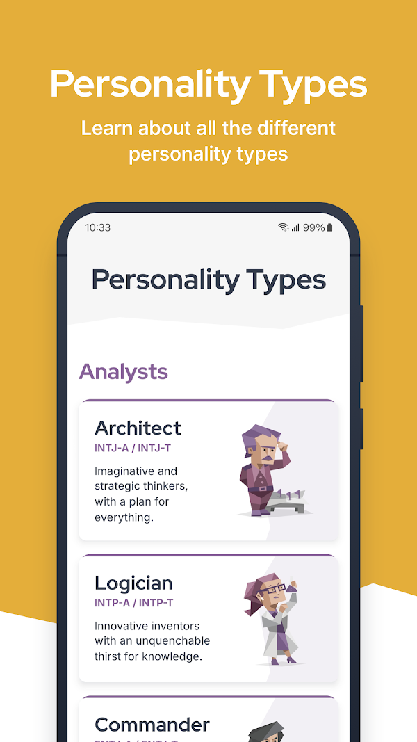 16Personalities Скриншоты 4