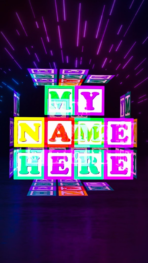 My Name 3D Live Wallpaper Screenshots 7